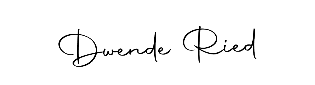 How to make Dwende Ried signature? Autography-DOLnW is a professional autograph style. Create handwritten signature for Dwende Ried name. Dwende Ried signature style 10 images and pictures png