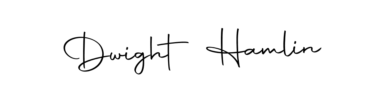 How to make Dwight Hamlin name signature. Use Autography-DOLnW style for creating short signs online. This is the latest handwritten sign. Dwight Hamlin signature style 10 images and pictures png