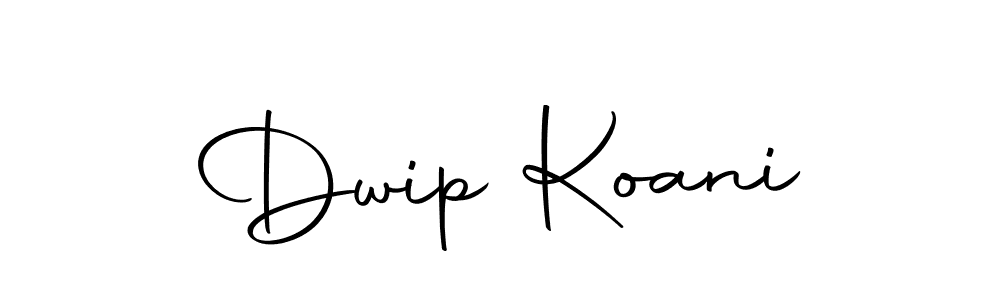 Make a beautiful signature design for name Dwip Koani. Use this online signature maker to create a handwritten signature for free. Dwip Koani signature style 10 images and pictures png