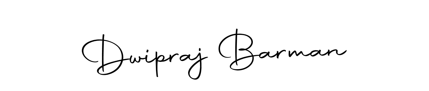 How to make Dwipraj Barman name signature. Use Autography-DOLnW style for creating short signs online. This is the latest handwritten sign. Dwipraj Barman signature style 10 images and pictures png