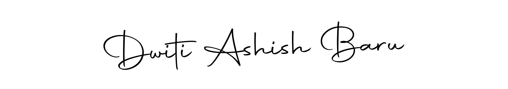 Use a signature maker to create a handwritten signature online. With this signature software, you can design (Autography-DOLnW) your own signature for name Dwiti Ashish Baru. Dwiti Ashish Baru signature style 10 images and pictures png