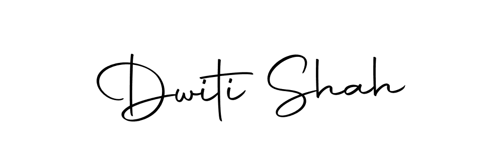 Make a short Dwiti Shah signature style. Manage your documents anywhere anytime using Autography-DOLnW. Create and add eSignatures, submit forms, share and send files easily. Dwiti Shah signature style 10 images and pictures png