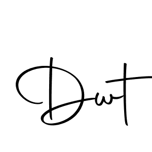 Create a beautiful signature design for name Dwt. With this signature (Autography-DOLnW) fonts, you can make a handwritten signature for free. Dwt signature style 10 images and pictures png