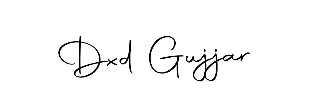 How to make Dxd Gujjar signature? Autography-DOLnW is a professional autograph style. Create handwritten signature for Dxd Gujjar name. Dxd Gujjar signature style 10 images and pictures png