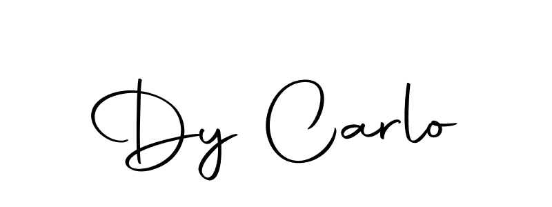 Design your own signature with our free online signature maker. With this signature software, you can create a handwritten (Autography-DOLnW) signature for name Dy Carlo. Dy Carlo signature style 10 images and pictures png