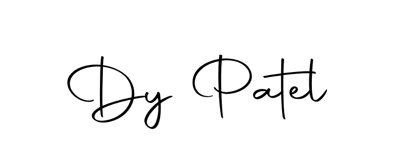 You should practise on your own different ways (Autography-DOLnW) to write your name (Dy Patel) in signature. don't let someone else do it for you. Dy Patel signature style 10 images and pictures png