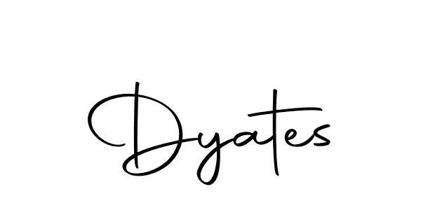 How to Draw Dyates signature style? Autography-DOLnW is a latest design signature styles for name Dyates. Dyates signature style 10 images and pictures png