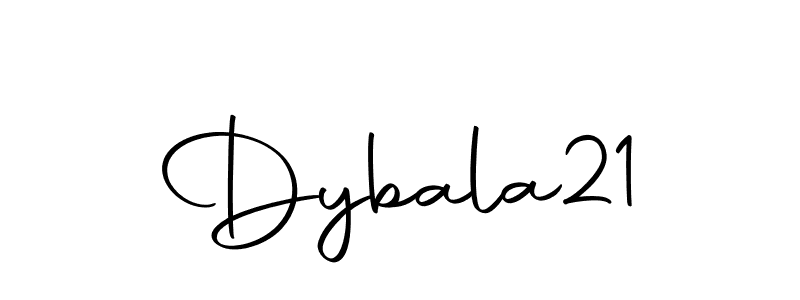 Use a signature maker to create a handwritten signature online. With this signature software, you can design (Autography-DOLnW) your own signature for name Dybala21. Dybala21 signature style 10 images and pictures png