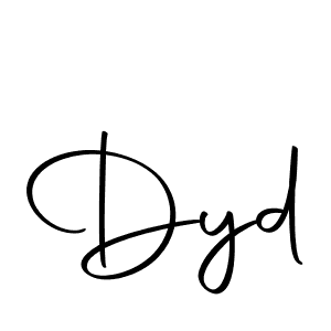 Make a beautiful signature design for name Dyd. Use this online signature maker to create a handwritten signature for free. Dyd signature style 10 images and pictures png