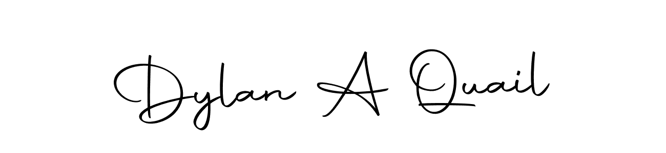 Make a beautiful signature design for name Dylan A Quail. With this signature (Autography-DOLnW) style, you can create a handwritten signature for free. Dylan A Quail signature style 10 images and pictures png