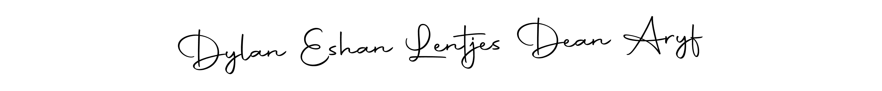 You can use this online signature creator to create a handwritten signature for the name Dylan Eshan Lentjes Dean Aryf. This is the best online autograph maker. Dylan Eshan Lentjes Dean Aryf signature style 10 images and pictures png