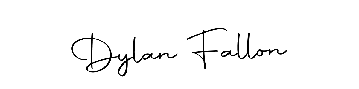 How to make Dylan Fallon name signature. Use Autography-DOLnW style for creating short signs online. This is the latest handwritten sign. Dylan Fallon signature style 10 images and pictures png