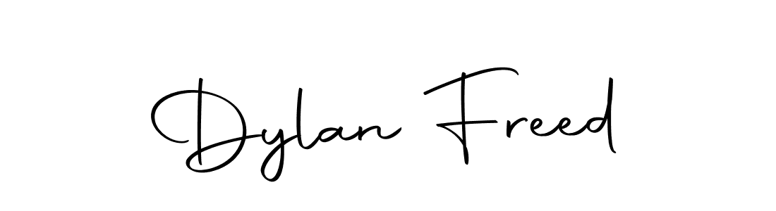 Dylan Freed stylish signature style. Best Handwritten Sign (Autography-DOLnW) for my name. Handwritten Signature Collection Ideas for my name Dylan Freed. Dylan Freed signature style 10 images and pictures png