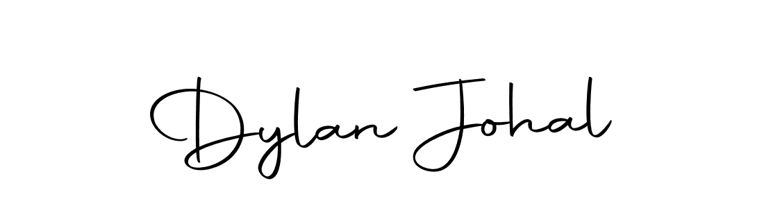 Design your own signature with our free online signature maker. With this signature software, you can create a handwritten (Autography-DOLnW) signature for name Dylan Johal. Dylan Johal signature style 10 images and pictures png