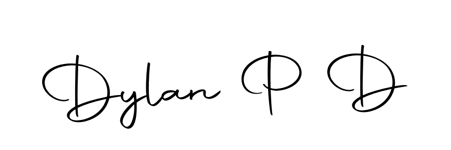 Design your own signature with our free online signature maker. With this signature software, you can create a handwritten (Autography-DOLnW) signature for name Dylan P D. Dylan P D signature style 10 images and pictures png