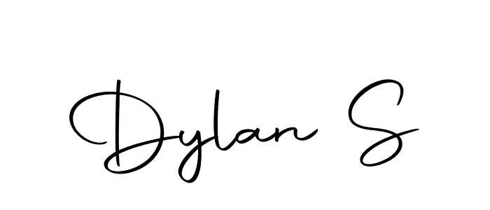 Create a beautiful signature design for name Dylan S. With this signature (Autography-DOLnW) fonts, you can make a handwritten signature for free. Dylan S signature style 10 images and pictures png