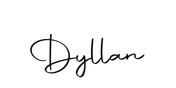 Make a beautiful signature design for name Dyllan. With this signature (Autography-DOLnW) style, you can create a handwritten signature for free. Dyllan signature style 10 images and pictures png