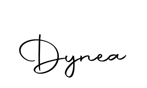 Use a signature maker to create a handwritten signature online. With this signature software, you can design (Autography-DOLnW) your own signature for name Dynea. Dynea signature style 10 images and pictures png