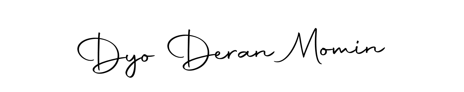 Use a signature maker to create a handwritten signature online. With this signature software, you can design (Autography-DOLnW) your own signature for name Dyo Deran Momin. Dyo Deran Momin signature style 10 images and pictures png