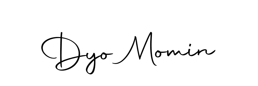 Make a beautiful signature design for name Dyo Momin. With this signature (Autography-DOLnW) style, you can create a handwritten signature for free. Dyo Momin signature style 10 images and pictures png