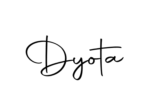 It looks lik you need a new signature style for name Dyota. Design unique handwritten (Autography-DOLnW) signature with our free signature maker in just a few clicks. Dyota signature style 10 images and pictures png