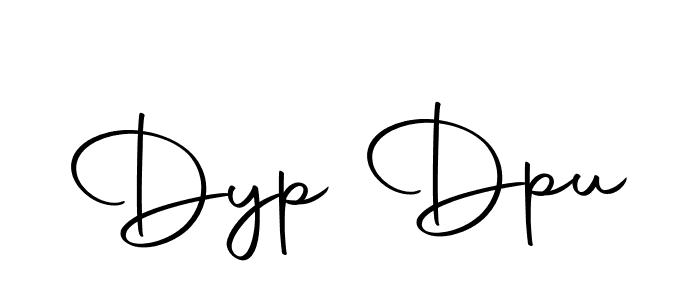 How to make Dyp Dpu signature? Autography-DOLnW is a professional autograph style. Create handwritten signature for Dyp Dpu name. Dyp Dpu signature style 10 images and pictures png