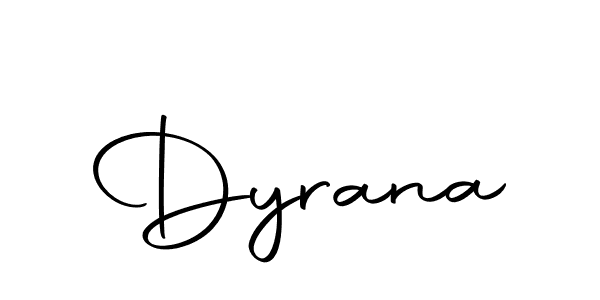 Also we have Dyrana name is the best signature style. Create professional handwritten signature collection using Autography-DOLnW autograph style. Dyrana signature style 10 images and pictures png