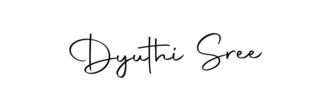 Also You can easily find your signature by using the search form. We will create Dyuthi Sree name handwritten signature images for you free of cost using Autography-DOLnW sign style. Dyuthi Sree signature style 10 images and pictures png