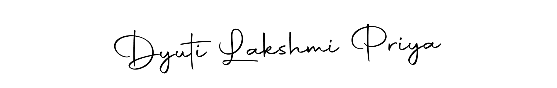 Dyuti Lakshmi Priya stylish signature style. Best Handwritten Sign (Autography-DOLnW) for my name. Handwritten Signature Collection Ideas for my name Dyuti Lakshmi Priya. Dyuti Lakshmi Priya signature style 10 images and pictures png