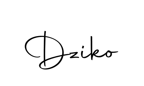 How to make Dziko signature? Autography-DOLnW is a professional autograph style. Create handwritten signature for Dziko name. Dziko signature style 10 images and pictures png