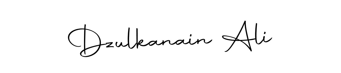 How to make Dzulkanain Ali signature? Autography-DOLnW is a professional autograph style. Create handwritten signature for Dzulkanain Ali name. Dzulkanain Ali signature style 10 images and pictures png