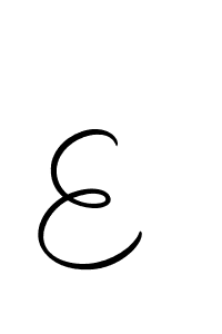 Make a beautiful signature design for name E . Use this online signature maker to create a handwritten signature for free. E  signature style 10 images and pictures png