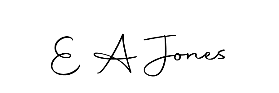 Use a signature maker to create a handwritten signature online. With this signature software, you can design (Autography-DOLnW) your own signature for name E A Jones. E A Jones signature style 10 images and pictures png