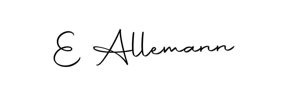 Use a signature maker to create a handwritten signature online. With this signature software, you can design (Autography-DOLnW) your own signature for name E Allemann. E Allemann signature style 10 images and pictures png