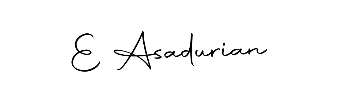 Also You can easily find your signature by using the search form. We will create E Asadurian name handwritten signature images for you free of cost using Autography-DOLnW sign style. E Asadurian signature style 10 images and pictures png