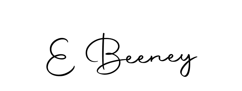 Make a beautiful signature design for name E Beeney. With this signature (Autography-DOLnW) style, you can create a handwritten signature for free. E Beeney signature style 10 images and pictures png