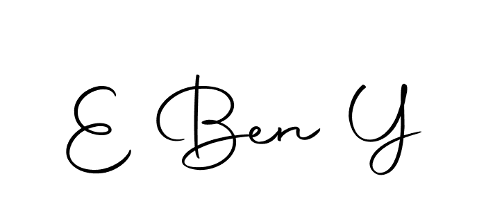 Here are the top 10 professional signature styles for the name E Ben Y. These are the best autograph styles you can use for your name. E Ben Y signature style 10 images and pictures png