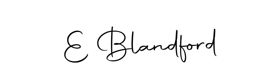 How to make E Blandford signature? Autography-DOLnW is a professional autograph style. Create handwritten signature for E Blandford name. E Blandford signature style 10 images and pictures png