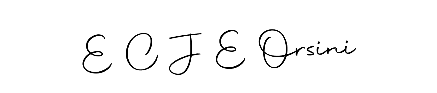 You can use this online signature creator to create a handwritten signature for the name E C J E Orsini. This is the best online autograph maker. E C J E Orsini signature style 10 images and pictures png