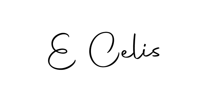 Also we have E Celis name is the best signature style. Create professional handwritten signature collection using Autography-DOLnW autograph style. E Celis signature style 10 images and pictures png
