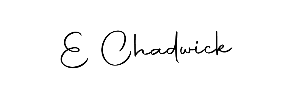 E Chadwick stylish signature style. Best Handwritten Sign (Autography-DOLnW) for my name. Handwritten Signature Collection Ideas for my name E Chadwick. E Chadwick signature style 10 images and pictures png