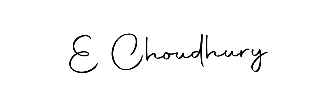 It looks lik you need a new signature style for name E Choudhury. Design unique handwritten (Autography-DOLnW) signature with our free signature maker in just a few clicks. E Choudhury signature style 10 images and pictures png