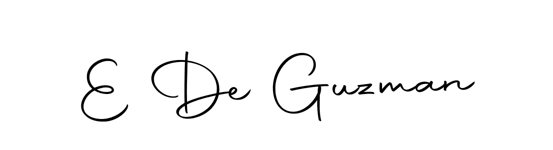 Autography-DOLnW is a professional signature style that is perfect for those who want to add a touch of class to their signature. It is also a great choice for those who want to make their signature more unique. Get E De Guzman name to fancy signature for free. E De Guzman signature style 10 images and pictures png