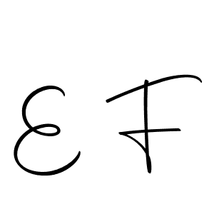 How to make E F name signature. Use Autography-DOLnW style for creating short signs online. This is the latest handwritten sign. E F signature style 10 images and pictures png