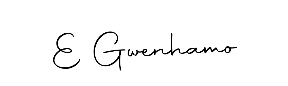 Once you've used our free online signature maker to create your best signature Autography-DOLnW style, it's time to enjoy all of the benefits that E Gwenhamo name signing documents. E Gwenhamo signature style 10 images and pictures png