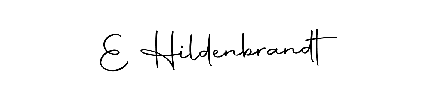 Also we have E Hildenbrandt name is the best signature style. Create professional handwritten signature collection using Autography-DOLnW autograph style. E Hildenbrandt signature style 10 images and pictures png