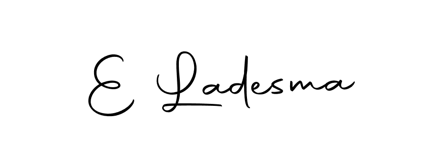 It looks lik you need a new signature style for name E Ladesma. Design unique handwritten (Autography-DOLnW) signature with our free signature maker in just a few clicks. E Ladesma signature style 10 images and pictures png