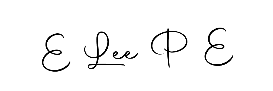 E Lee P E stylish signature style. Best Handwritten Sign (Autography-DOLnW) for my name. Handwritten Signature Collection Ideas for my name E Lee P E. E Lee P E signature style 10 images and pictures png