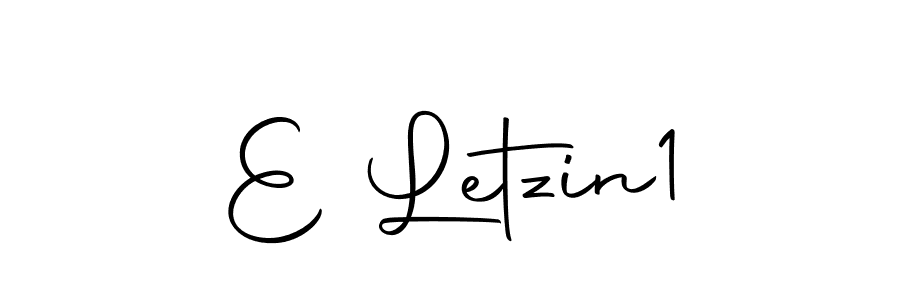 Make a beautiful signature design for name E Letzin1. With this signature (Autography-DOLnW) style, you can create a handwritten signature for free. E Letzin1 signature style 10 images and pictures png