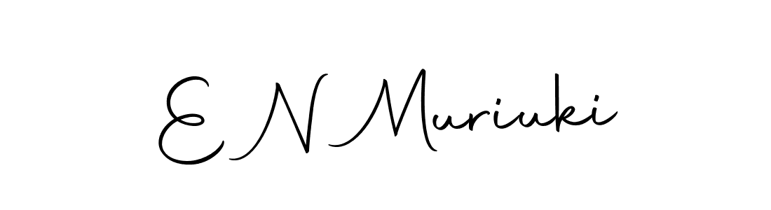 You can use this online signature creator to create a handwritten signature for the name E N Muriuki. This is the best online autograph maker. E N Muriuki signature style 10 images and pictures png